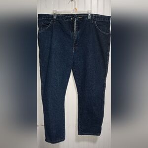 Wrangler Blue Relaxed Fit Men's Jeans 42 X 30